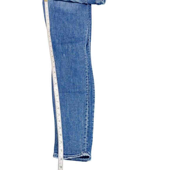 MOTHER The Looker Skinny Denim Jeans High Rise Medium Wash Blue Womens Waist 26 - Picture 8 of 8